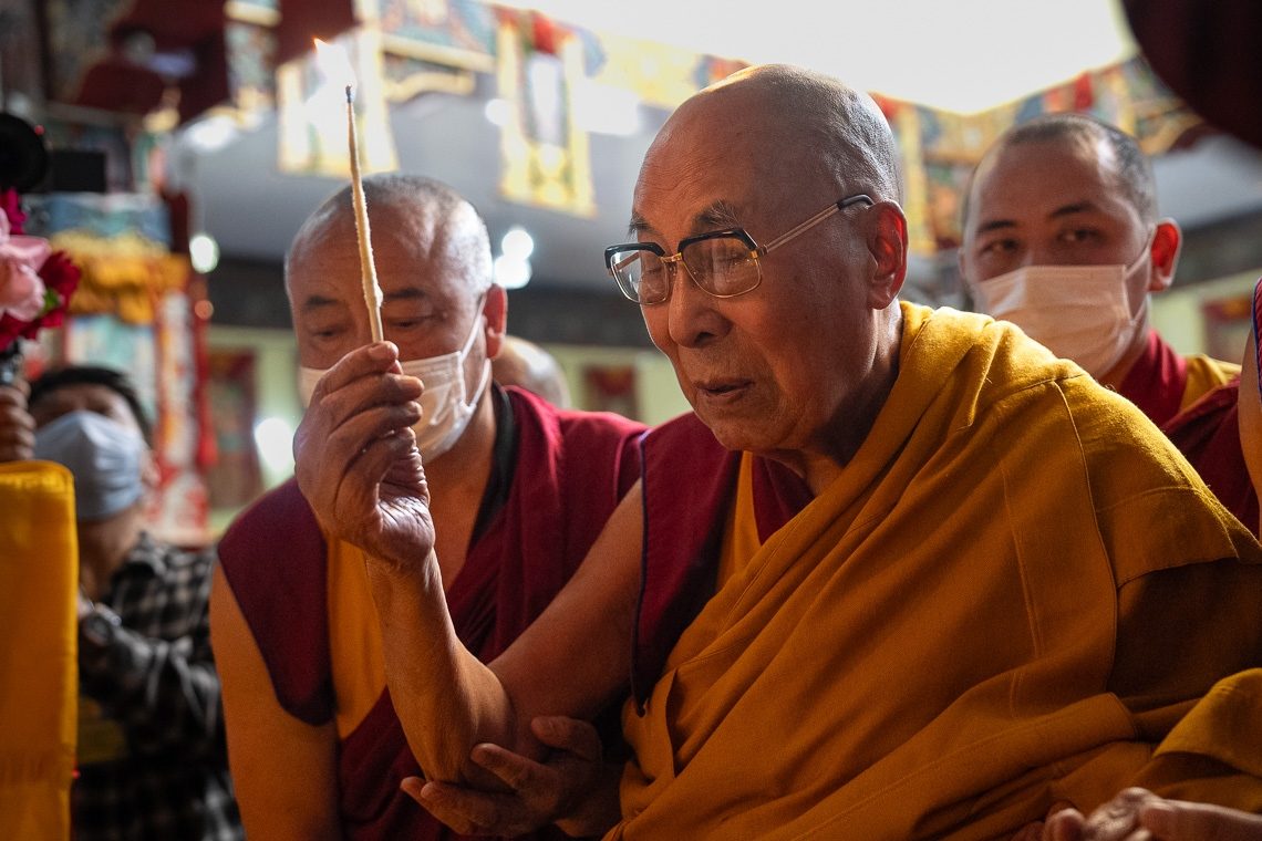 Pilgrimage To The Jokhang In Leh Ladakh The Th Dalai Lama