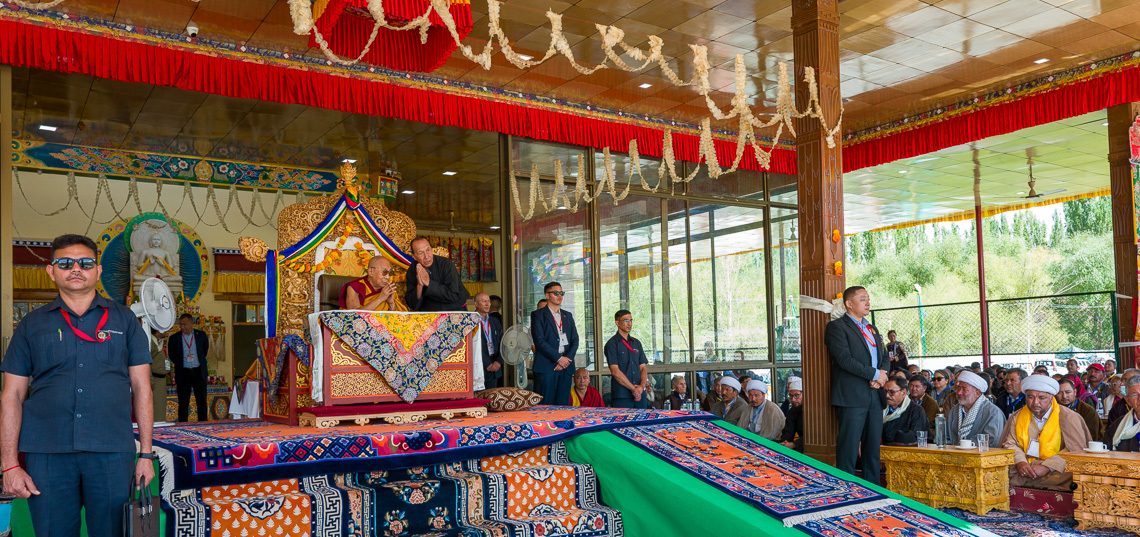 Photos - A Reception in Honor of His Holiness in Leh, Ladakh