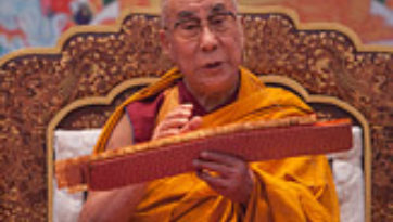 The Second Day of Teachings in New Delhi for a Group of Russian Buddhists