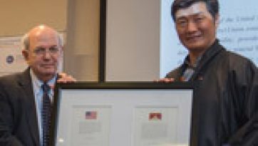His Holiness the Dalai Lama Meets with President Obama and Attends Programs at National Endowment for Democracy