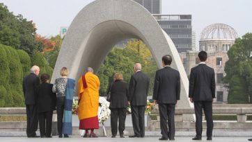 His Holiness Welcomes G7 Leaders Call for ‘World Without Nuclear Weapons’