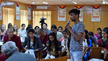 Interaction with Students Focussed on Secular Ethics
