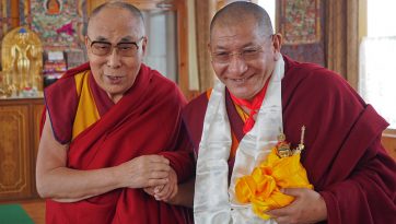 Departure from Bodhgaya