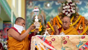Long Life Empowerment at Tashi Lhunpo