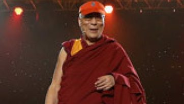 His Holiness the Dalai Lama Attends the One World Concert in Syracuse, NY