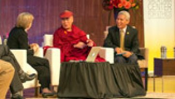 His Holiness the Dalai Lama Attends the Global Systems 2.0 Forum