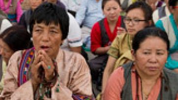 Second Day of Teachings at Salugara